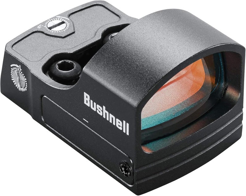 Bushnell RX100 منظار ريفلكس - 4 MOA نقطة حمراء مدمجة، هيكل ألمنيوم متين، 8 إعدادات سطوع، عمر بطارية 5,000 ساعة، متوافق مع قاعدة DeltaPoint - Image 1